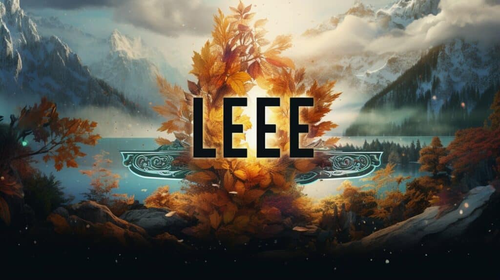 origins of the name Lee